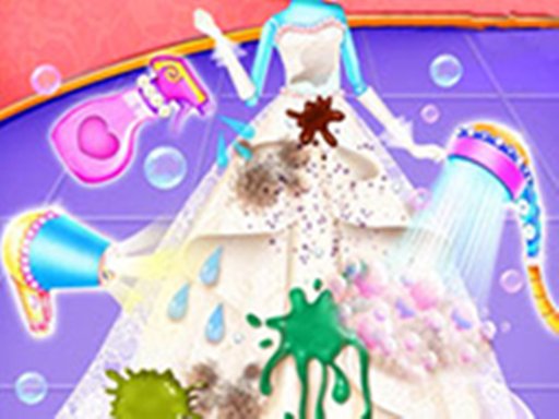 Princess Wedding Cleaning  Washing and Fixing Mode Challenge