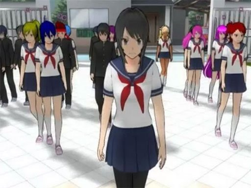 Sakura School Girl Yandere Simulator Saga Island