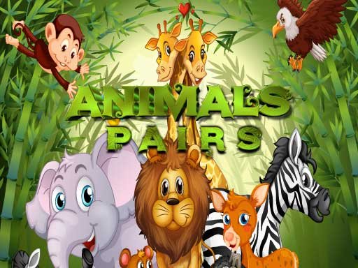 Animals Pairs Match 3 Online Game Arena Race