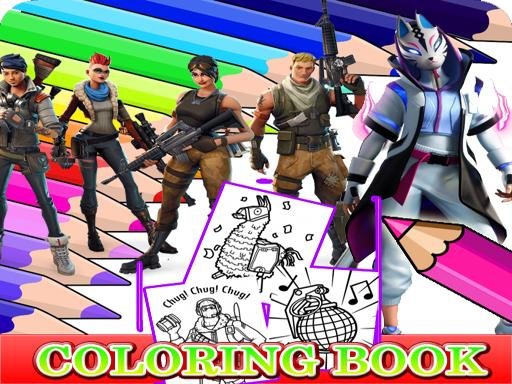 Coloring Book for Fortnite Run
