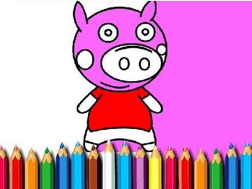 BTS Pig Coloring Game Odyssey