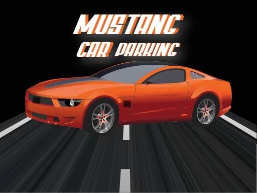 Mustang Car Parking Jump Land