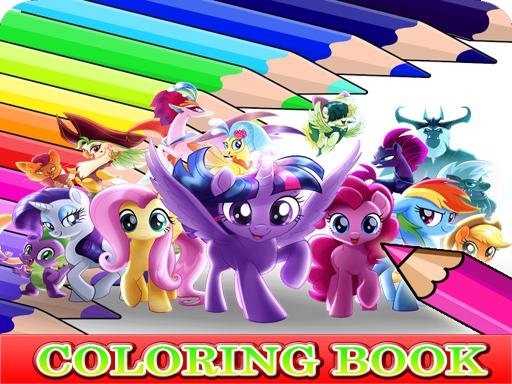 Coloring Book for My Little Pony Fun Odyssey