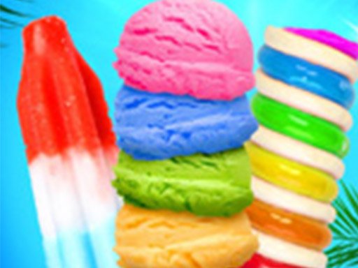 Rainbow Ice Cream And Popsicles  Icy Dessert Make Story Saga