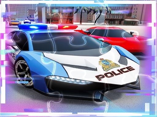 Police Cars Match3 Puzzle Slide Fun