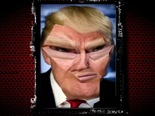Trump Funny face HTML5 Fun