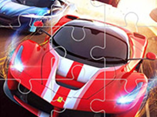 Racing Crash Jigsaw  Fun Puzzle Game Fun Jump