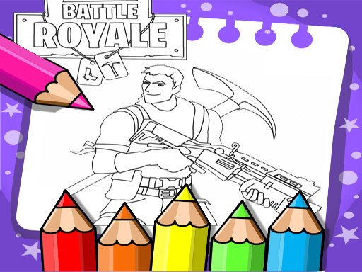 Fortnite Coloring Book Game Island
