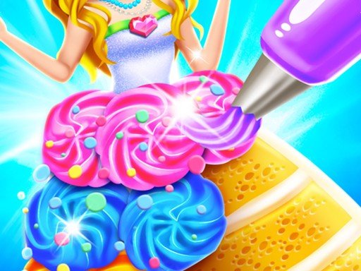  Rainbow Princess Cake Maker Race