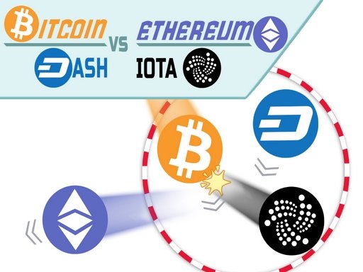  BITCOIN vs ETHEREUM DASH IOTA Escape
