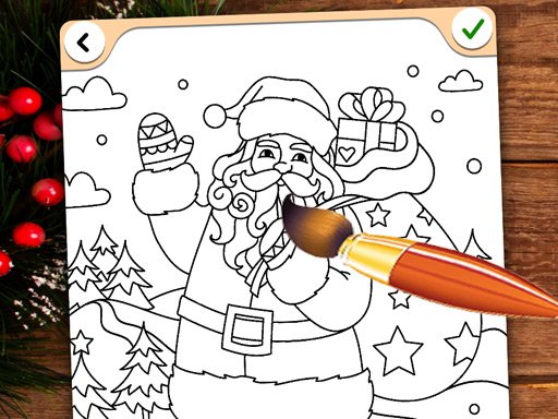 Christmas Coloring Game World Mission