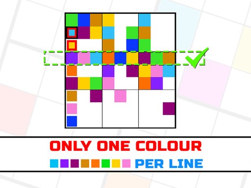 Only 1 color per line Race Arena