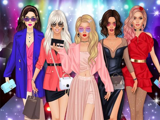 Fashion Show Makeup Dress Up Jump