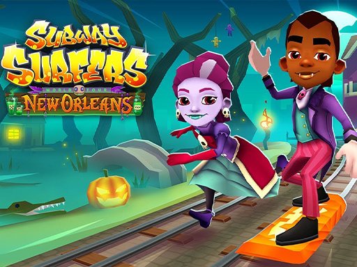  Subway Surfers Halloween Puzzle Race