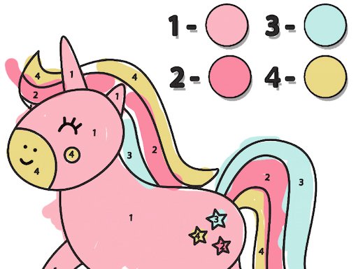 Color And Numbers Race