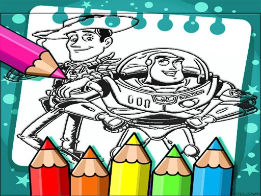 Toy Story Coloring Book Legends