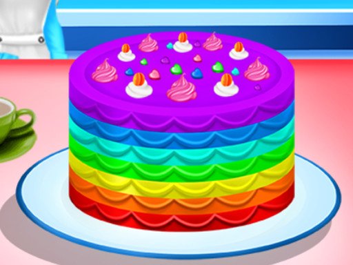 Cooking Rainbow Cake Legends