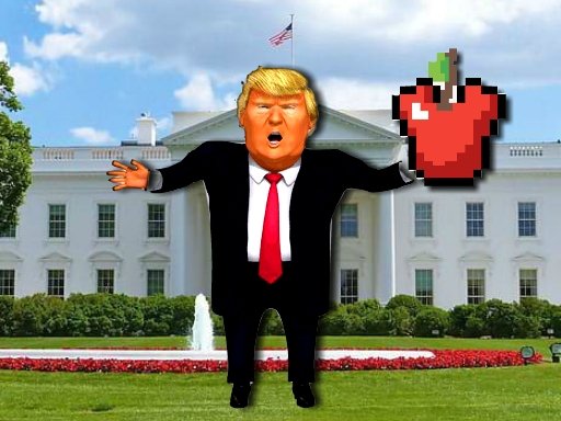 Trump Apple Shooter Run Race
