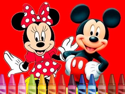  Mickey Mouse Coloring Escape