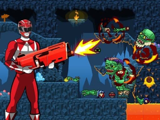Idle Power Rangers Kill Zombies Story Fun