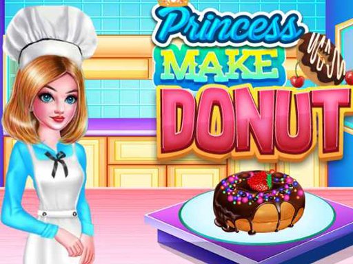  PRINCESS MAKE DONUT COOKING Escape