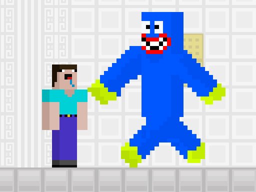 Noob vs Blue Monster Run Legends