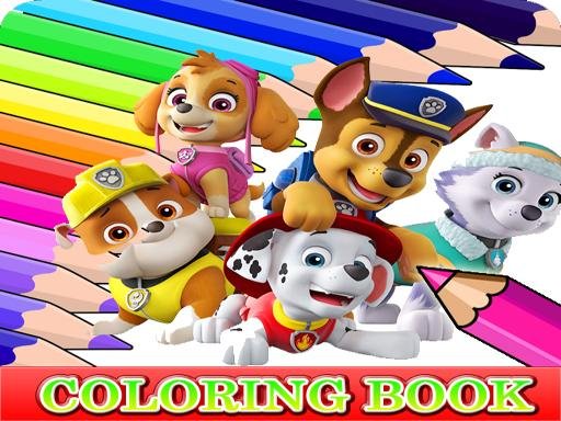 Coloring Book for Paw Patrol Arena
