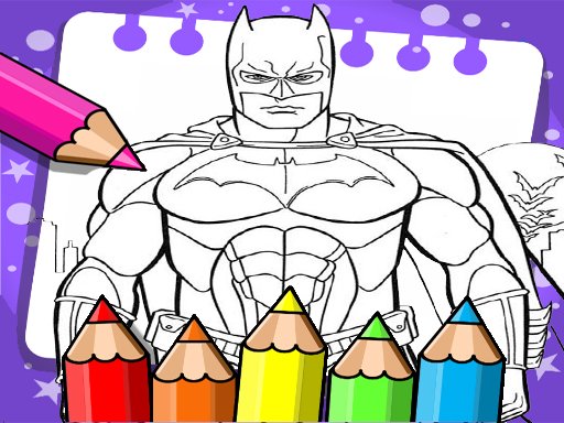 Batman Beyond Coloring Book Island Dash