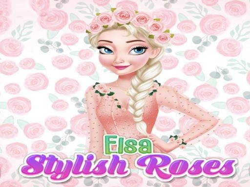 Elsa Frozen Stylish Roses World