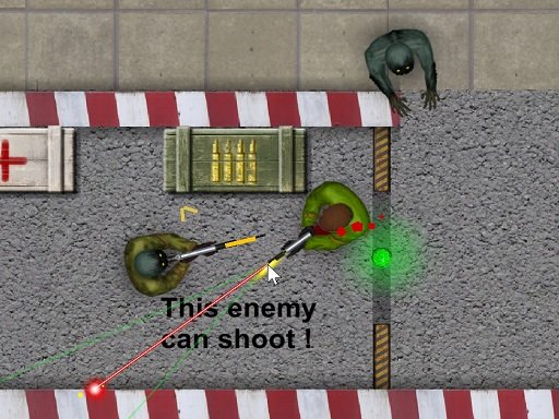 Zombie Shooting 2D Quest Odyssey