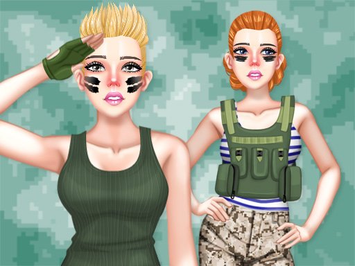 Princess Military Fashion Quest Dash