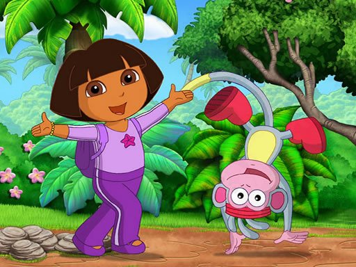 Dora  Find Seven Differences Land Fun