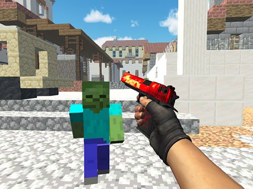 Counter Craft 3 Zombies Jump
