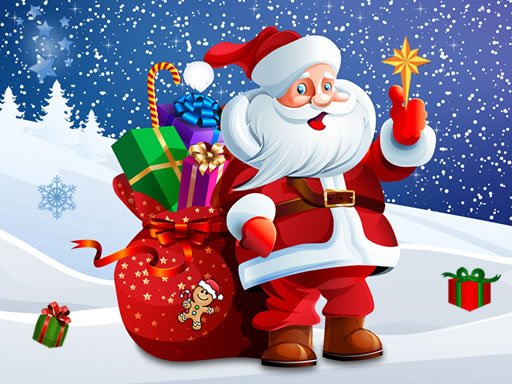 Spot The Differences  Christmas Santa Saga Race