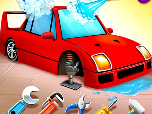 Girls Car Wash Salon Auto Workshop Escape Fun