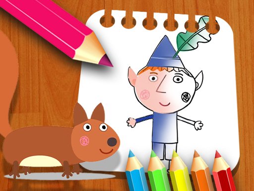 Ben Hollys Coloring Book Jump