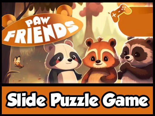Paw Friends  Slide Puzzle Game Mode Saga