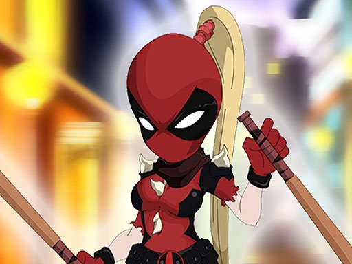 Deadpool Girl Dressup Challenge Race