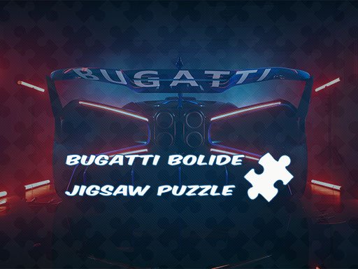  Bugatti Bolide Jigsaw Puzzle Race