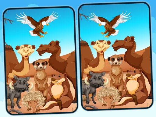 Spot 5 Differences Deserts Arena Mode