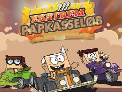 Cardboard Racing Time Dash Challenge