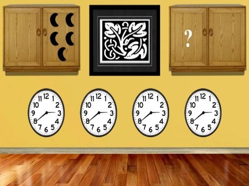  Clock Room Escape Fun