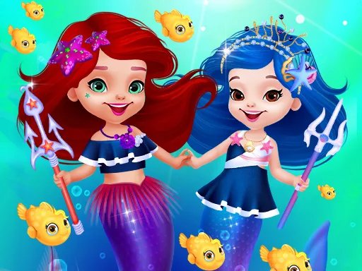  Cute Mermaid Dress Up Game for Girl Story