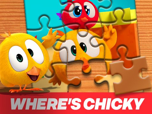 Wheres Chicky Jigsaw Puzzle Battle Challenge