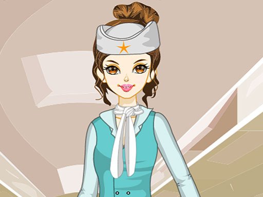 Air Hostess Dress up Island