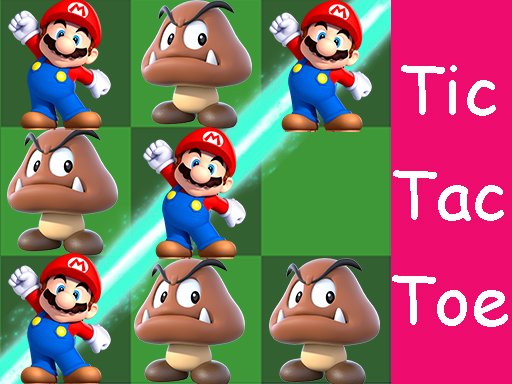 Super Mario Tic Tac Toe Jump
