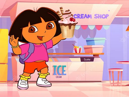 Ice Cream Maker With Dora Jump Challenge