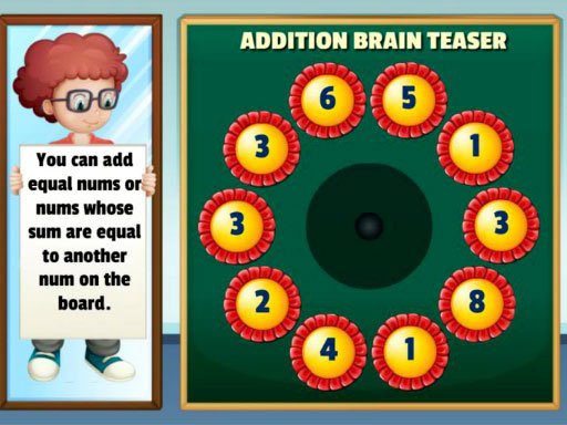  Addition Brain Teaser Dash Battle