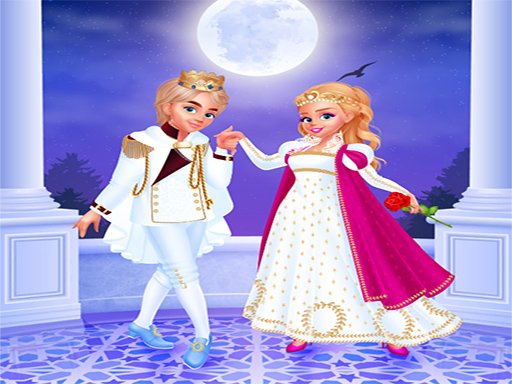 Cinderella and Prince Charming  Dress Up Run Adventure