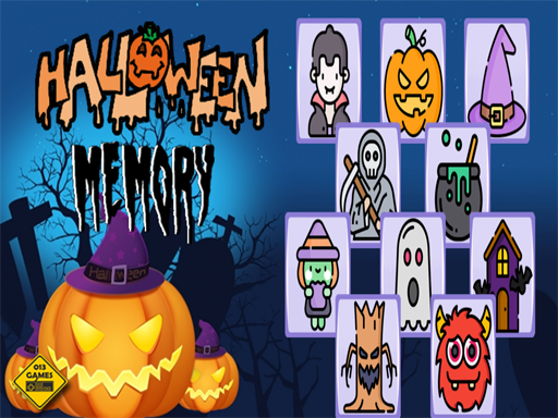 Halloween Memory Game Saga